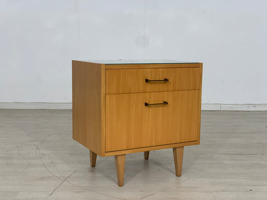 Mid Century Nachttisch Nachtschrank Kommode Vintage