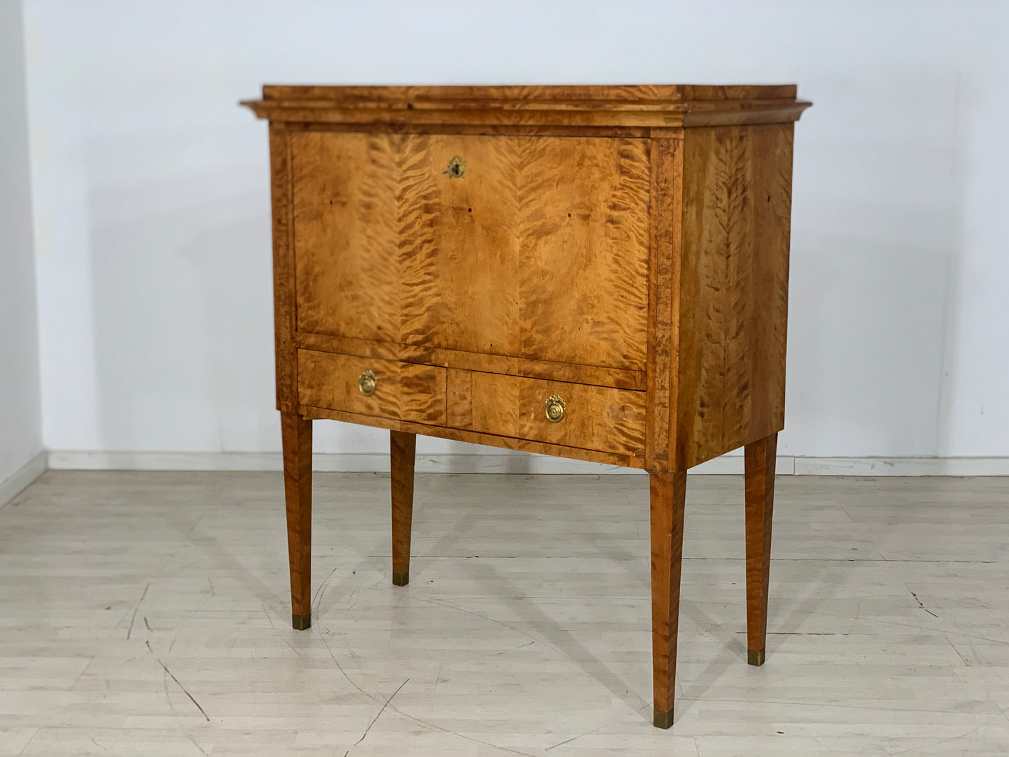 Biedermeier Sekretär Schrank Schreibschrank Kommode um 1830