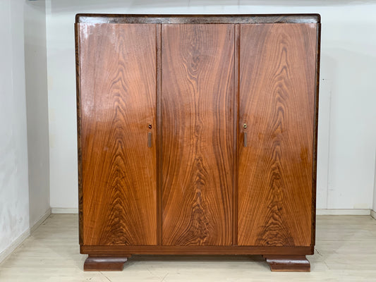 Mid Century Kleiderschrank Schrank Wardrobe Vintage