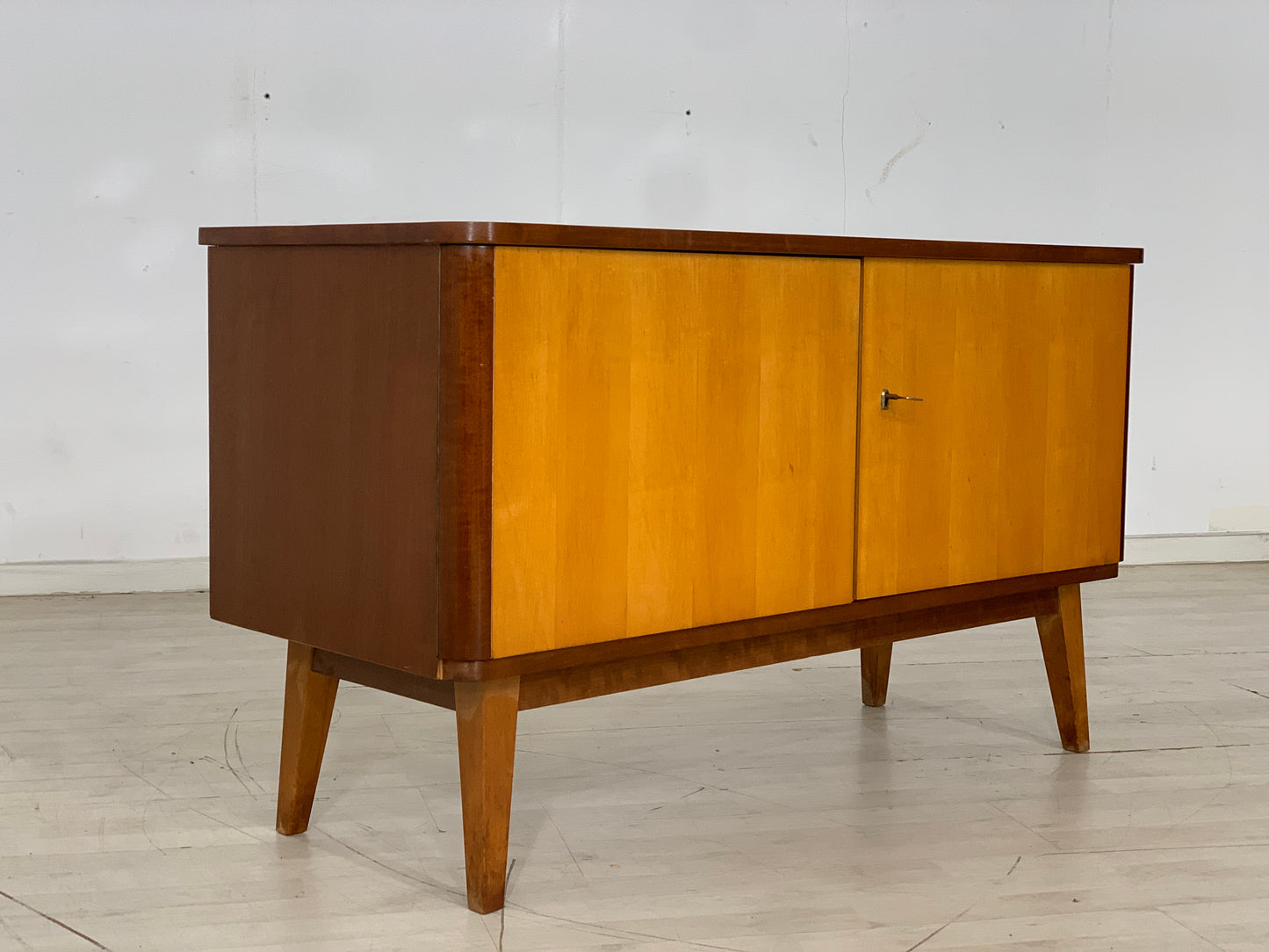 Mid Century Kommode Sideboard Schrank Vintage