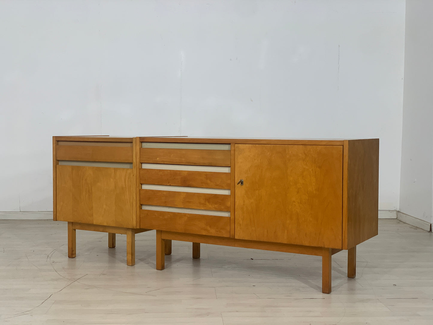 Mid Century Sideboard Schrank Kommode Vintage