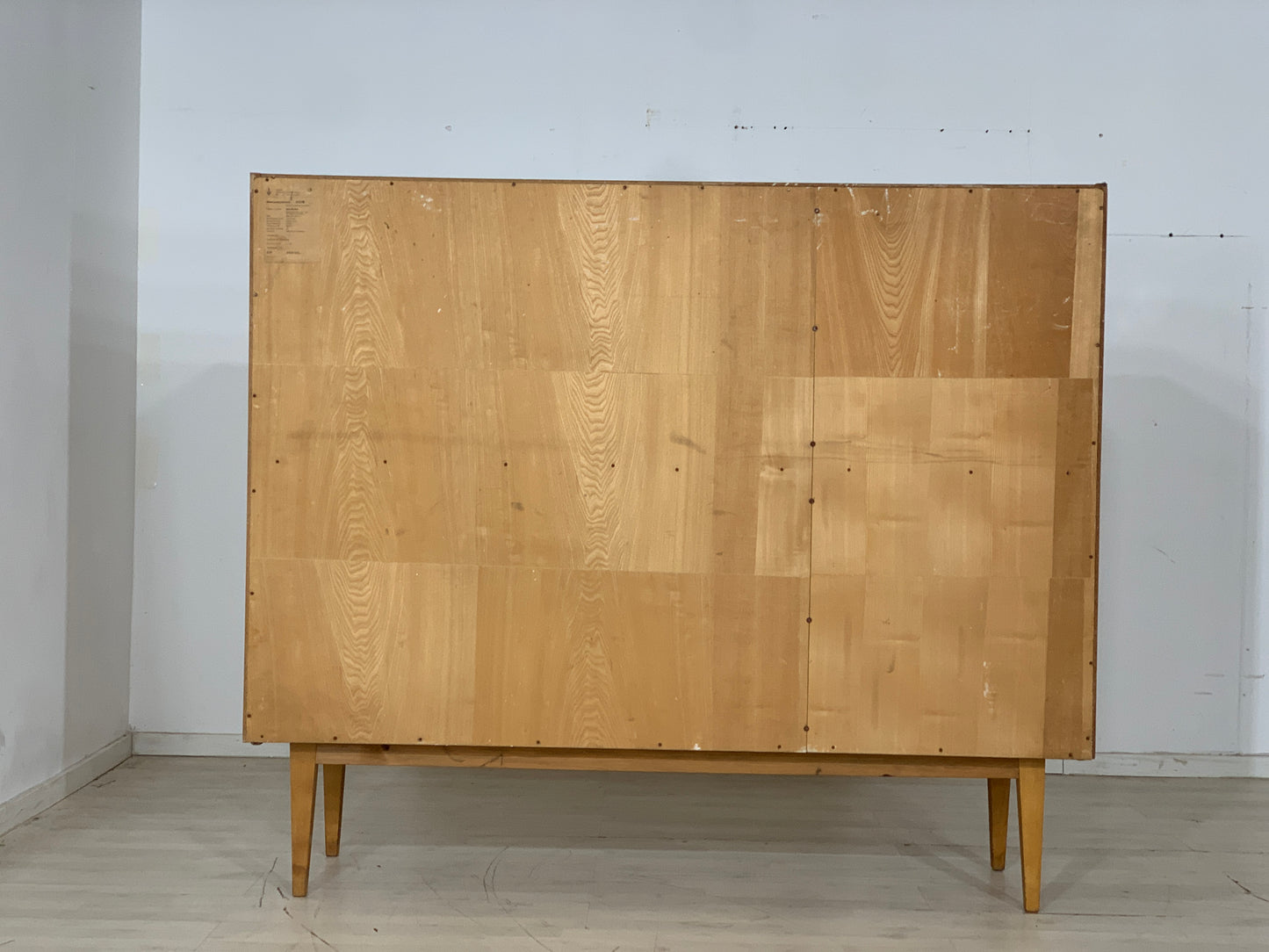 Mid Century Hellerau Highboard Schrank Wohnzimmerschrank Vintage