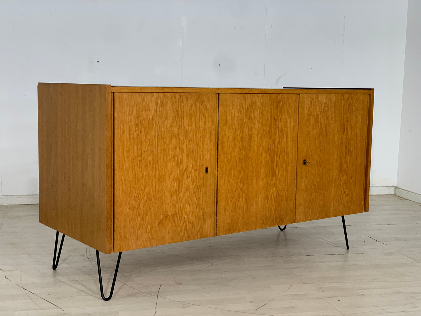 Mid Century Sideboard Schrank Kommode Vintage