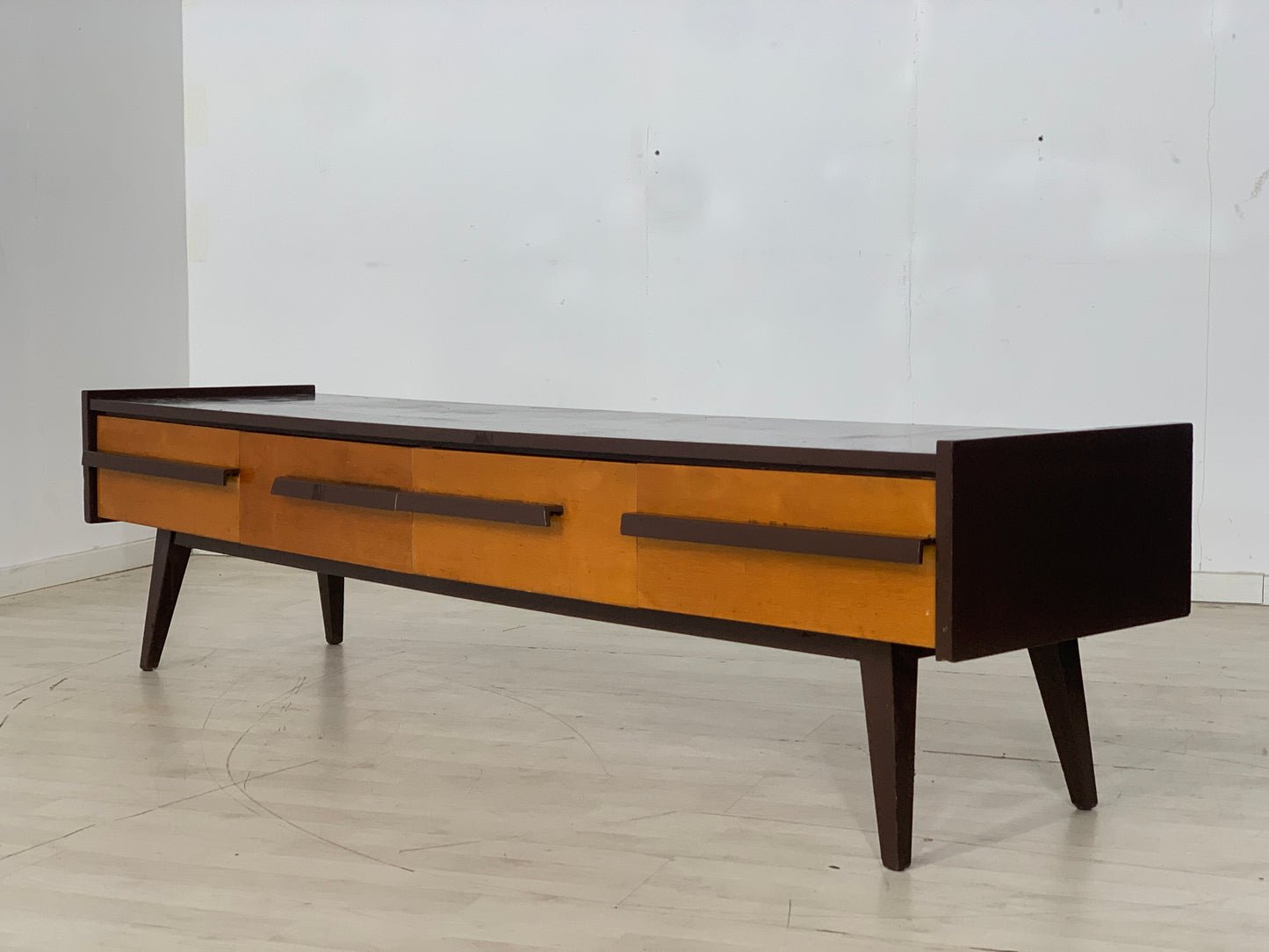 Mid Century Sideboard Schrank Kommode Vintage