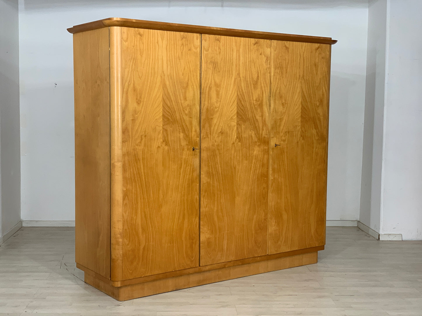 Mid Century Kleiderschrank Schrank Wardrobe Vintage