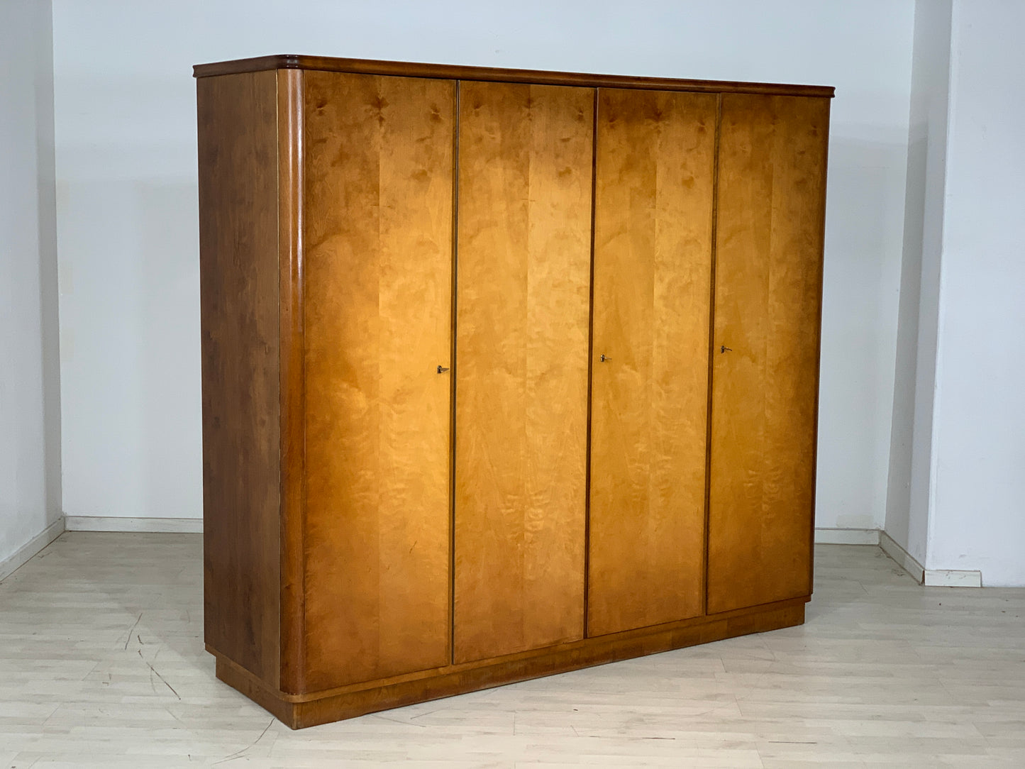 Mid Century Kleiderschrank Schrank Wardrobe Vintage