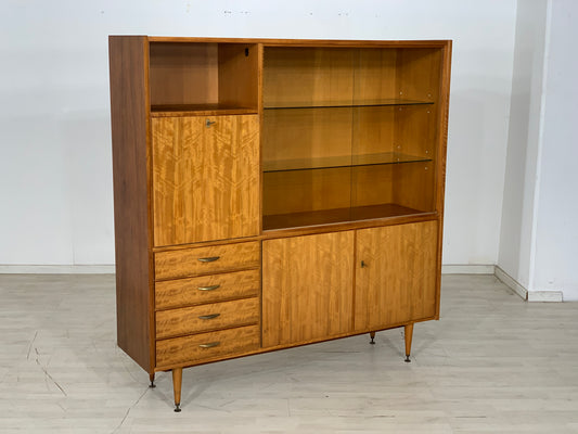 Mid Century Highboard Schrank Buffet Wohnzimmerschrank Vintage