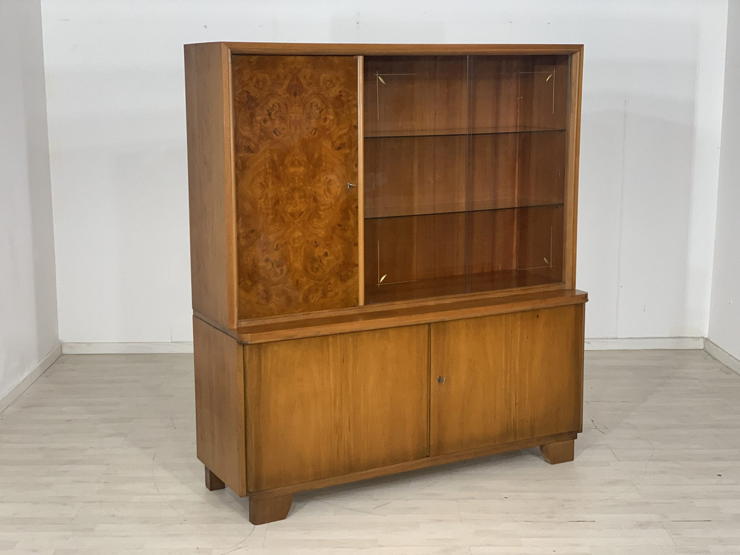 60'S SIDEBOARD CABINET TABLE CABINET HIGHBOARD VINTAGE