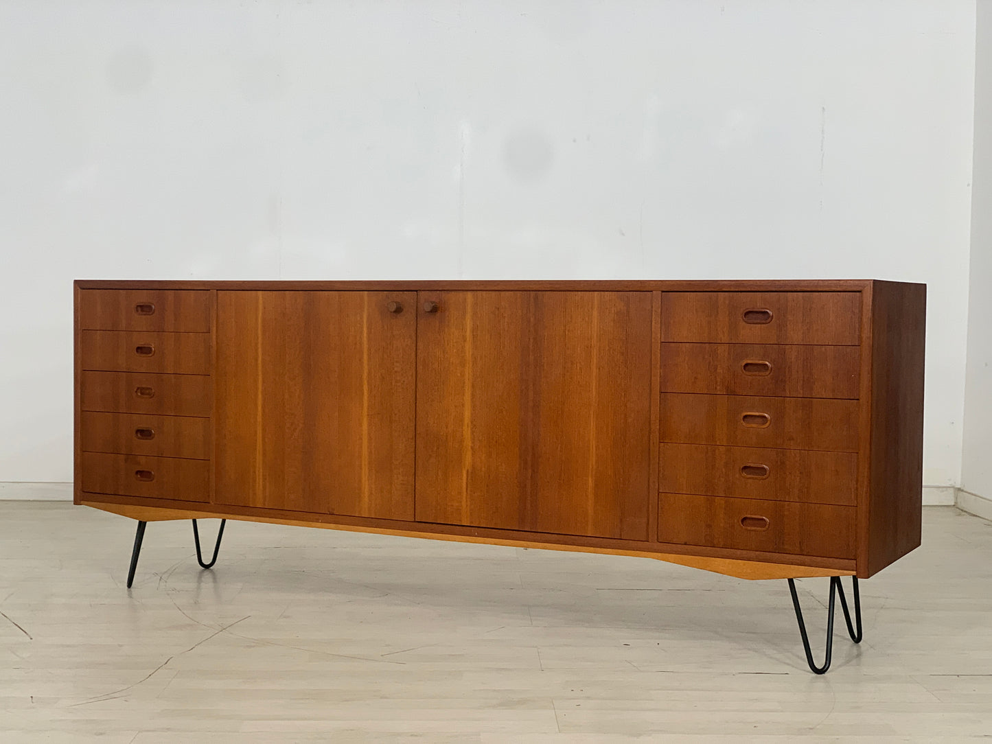 Danish Teak Sideboard Schrank Kommode Vintage