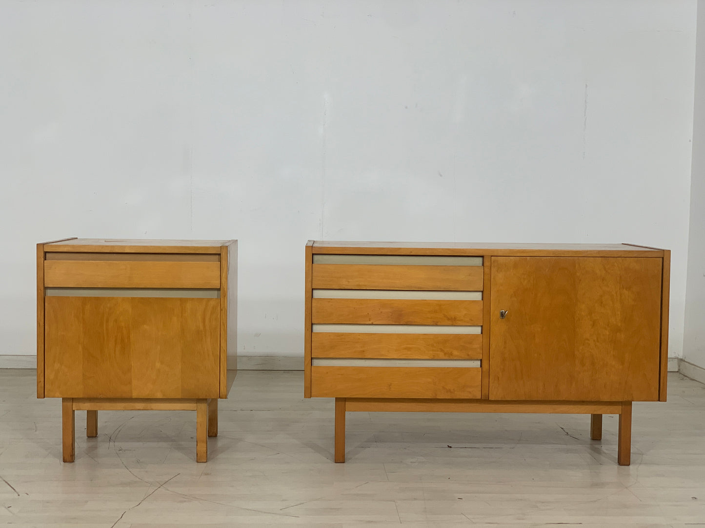 Mid Century Sideboard Schrank Kommode Vintage