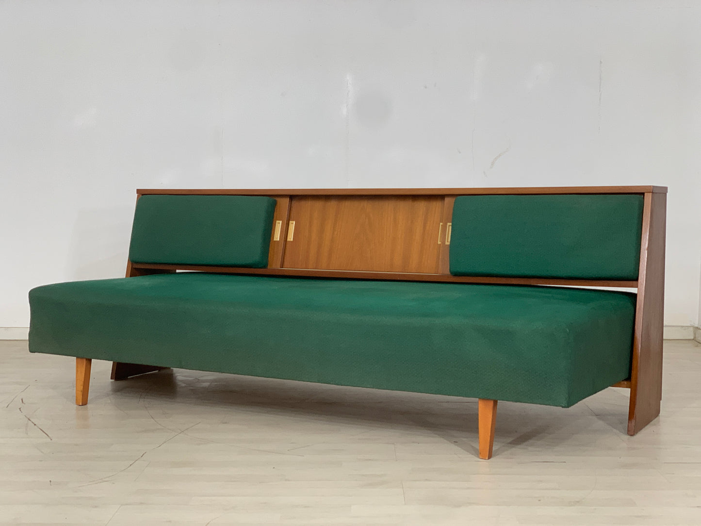 Danish Teak Sofa Couch Deybed Vintage