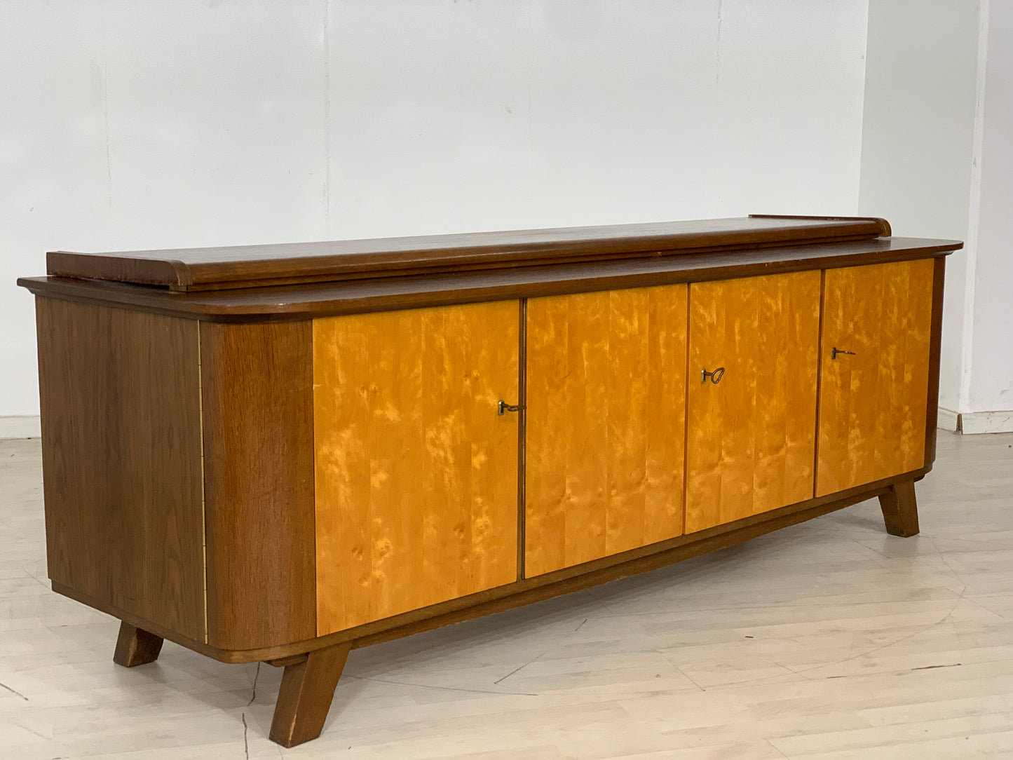 Mid Century Sideboard Schrank Kommode Vintage