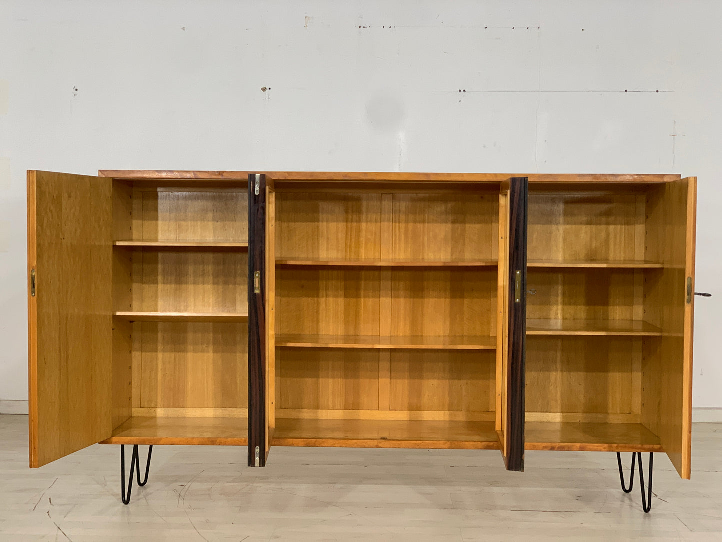 Mid Century Highboard Schrank Buffet Vintage