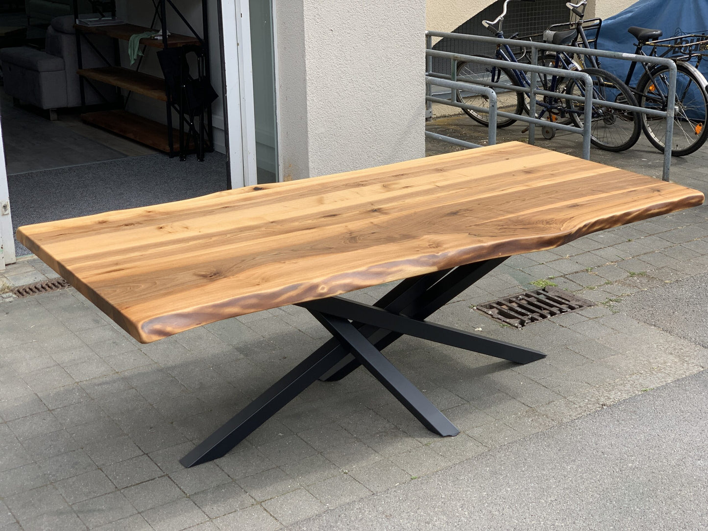 VOLLHOLZ MASSIV ESSTISCH TISCH ESSZIMMERTISCH KONFERENZTISCH 76x220x100