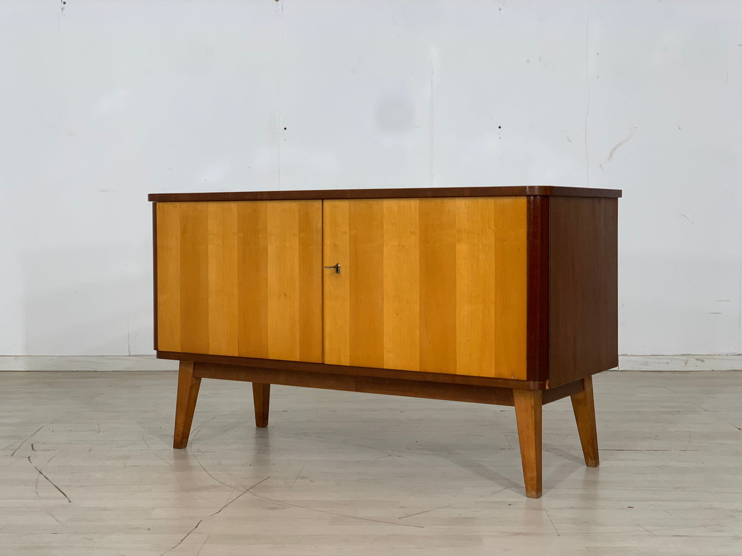 Mid Century Kommode Sideboard Schrank Vintage