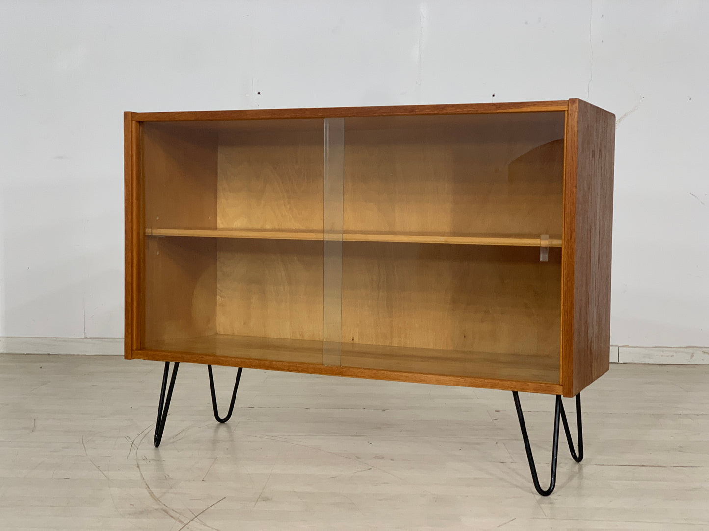 Mid Century Kommode Sideboard Vitrine Vintage