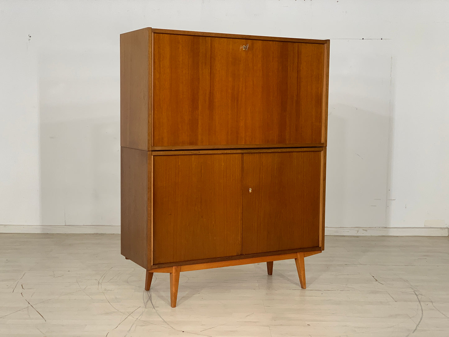 Mid Century Sekretär kommode Schreibschrank Vintage