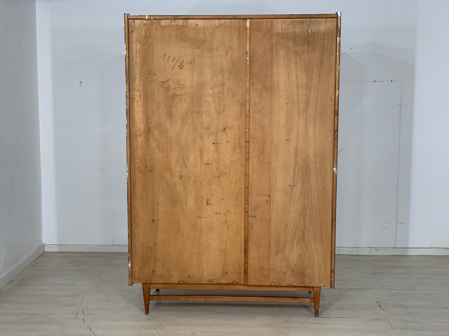 Mid Century Kleiderschrank Schrank Wardrobe Vintage