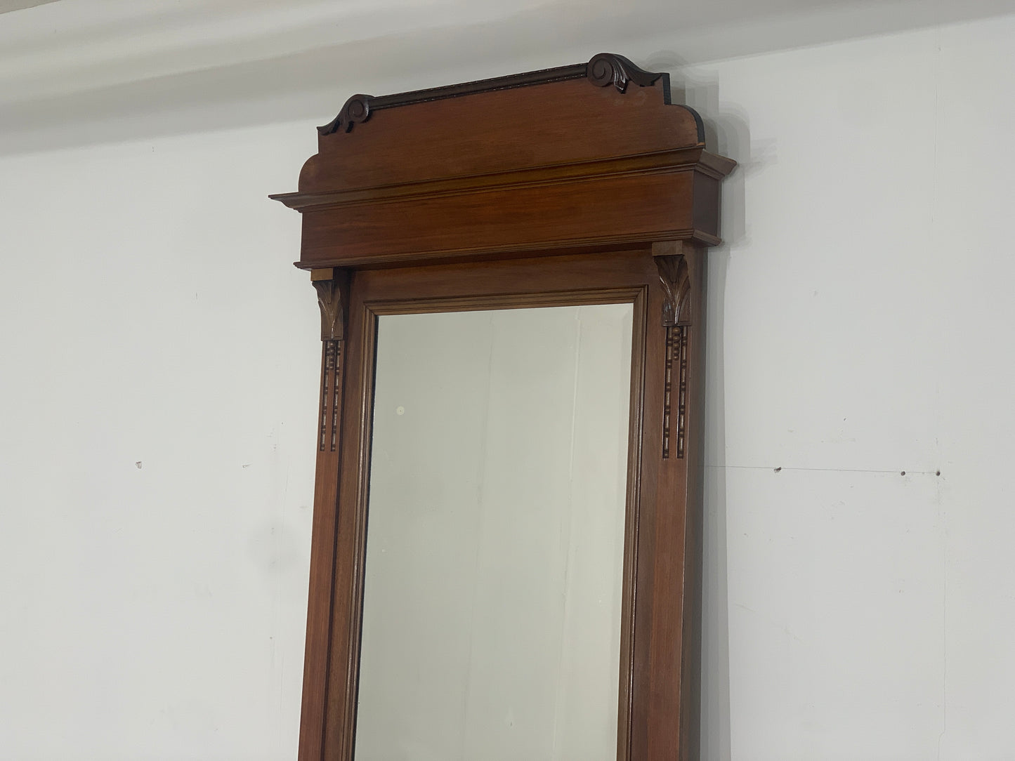 Gründerzeit Spiegel Flurschrank Garderobe Mirror um 1900