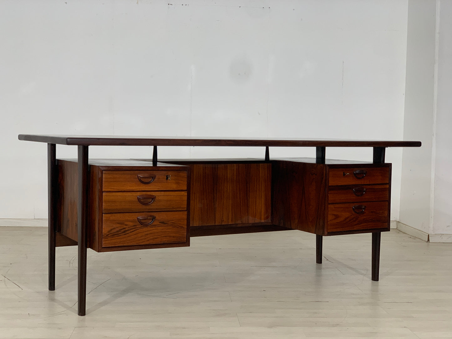 Kai Kristiansen Palisander Schreibtisch Tisch Desk Vintage