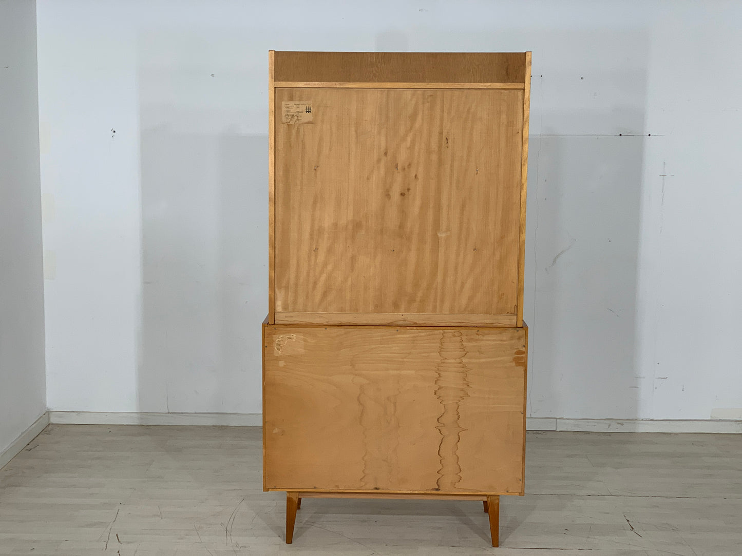 Mid Century Highboard Schrank Regal Vitrine Vintage