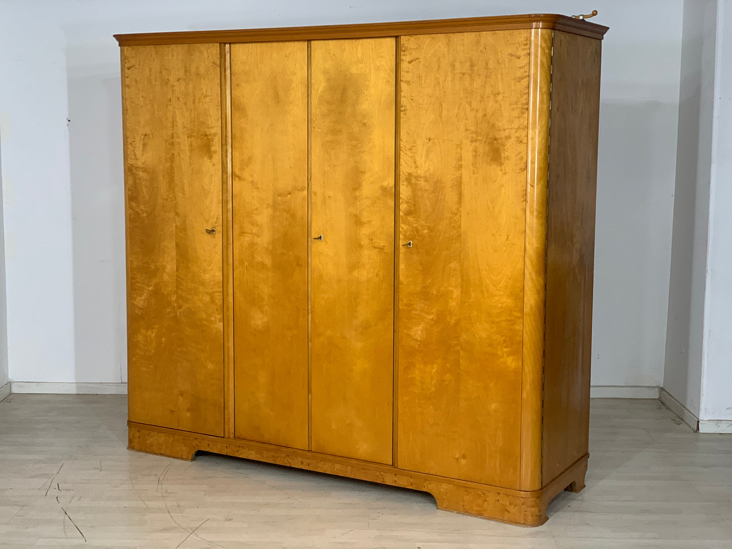 Mid Century Kleiderschrank Schrank Wardrobe Vintage