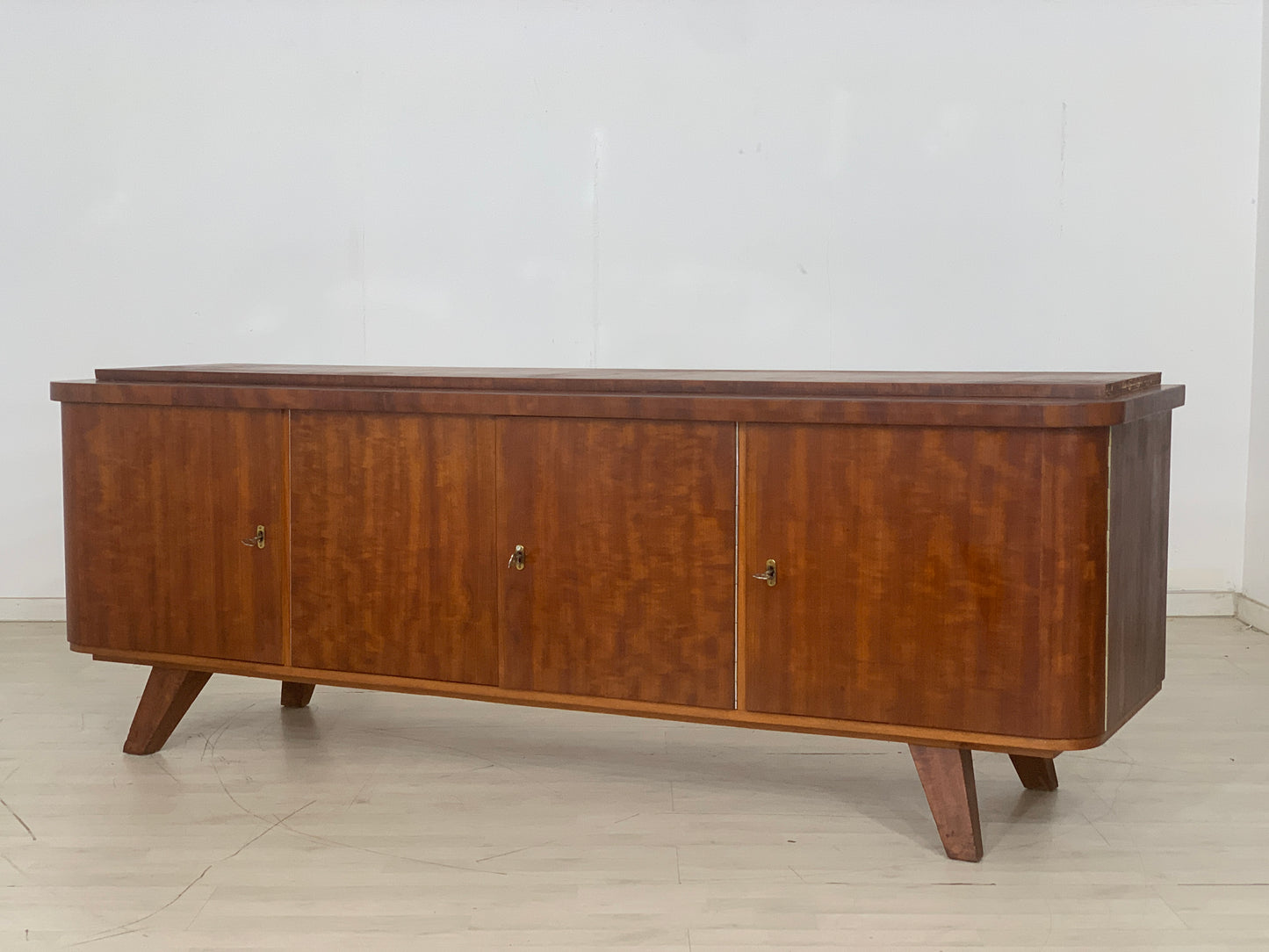 Mid Century Sideboard Schrank Kommode Vintage