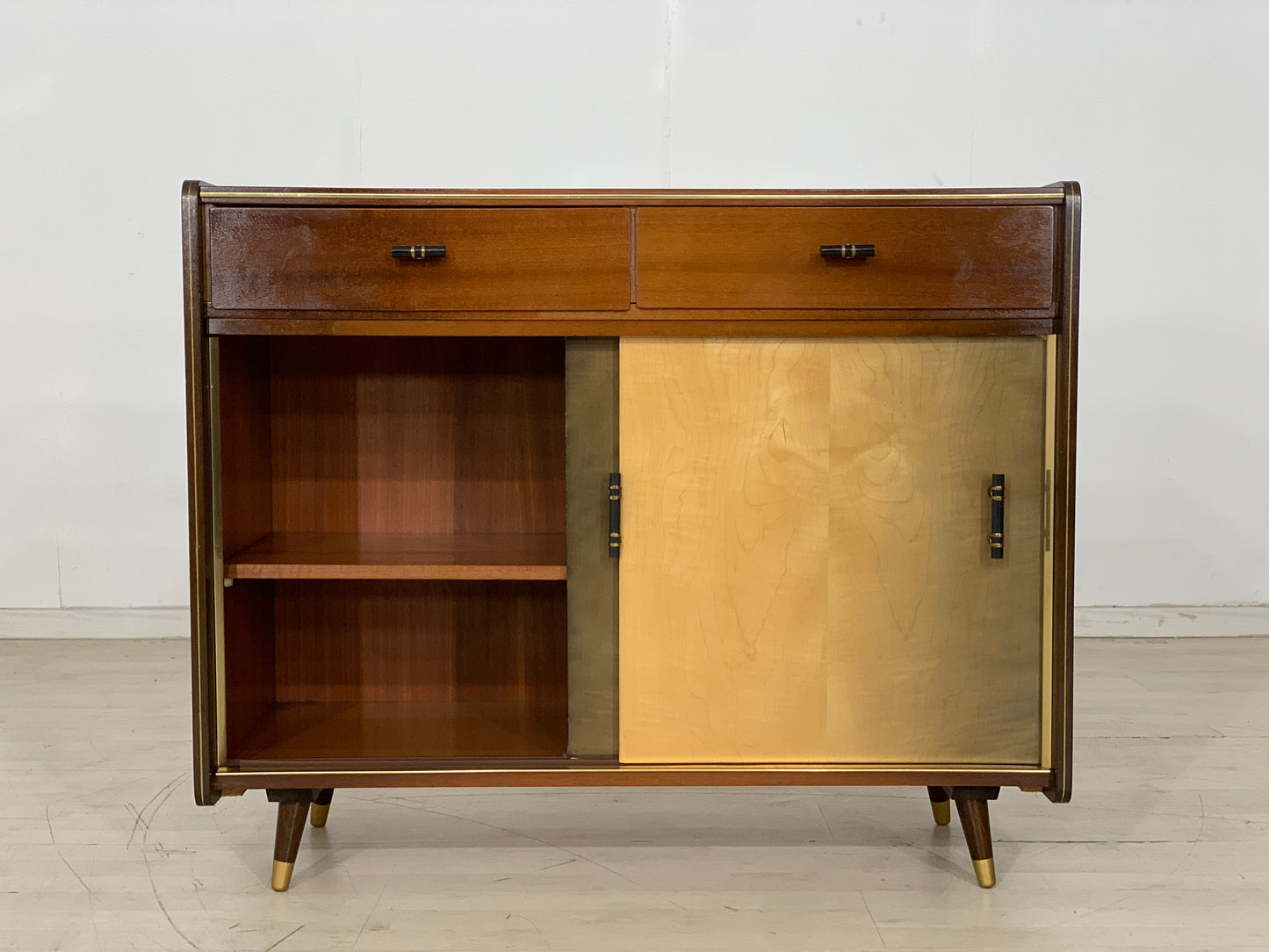 Mid Century Kommode Sideboard Schrank Vintage