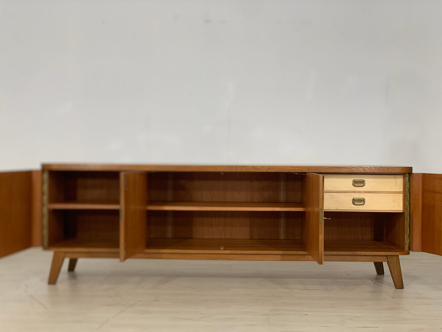 Mid Century Sideboard Schrank Kommode Vintage