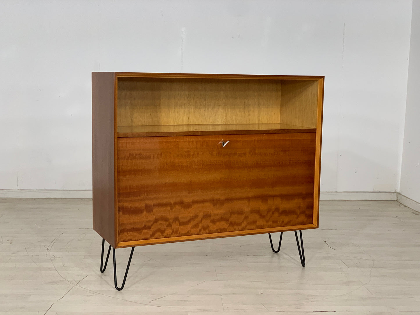 Mid Century Kommode Schrank Highboard Flurschrank Vintage