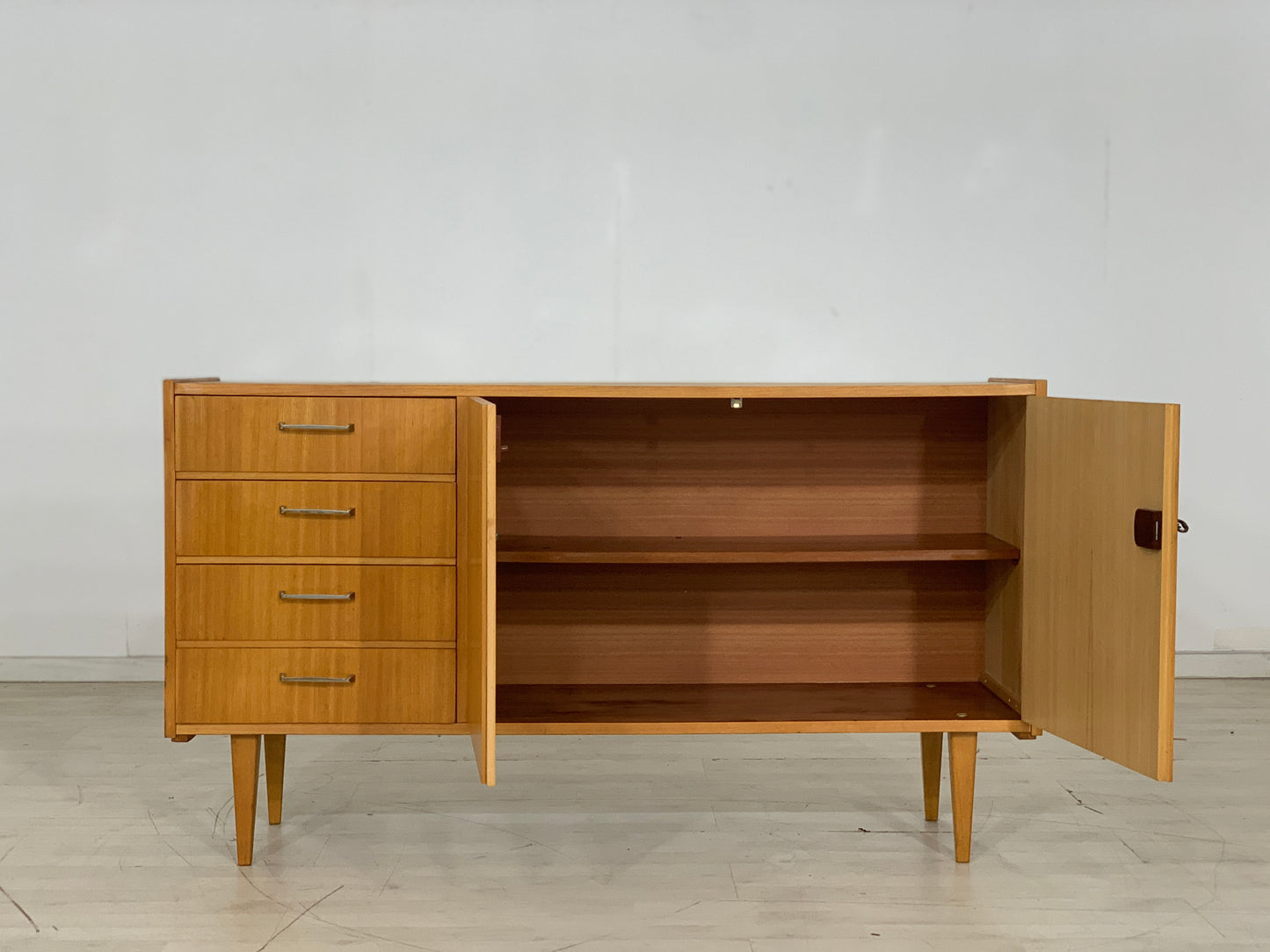 Mid Century Sideboard Schrank Kommode Vintage