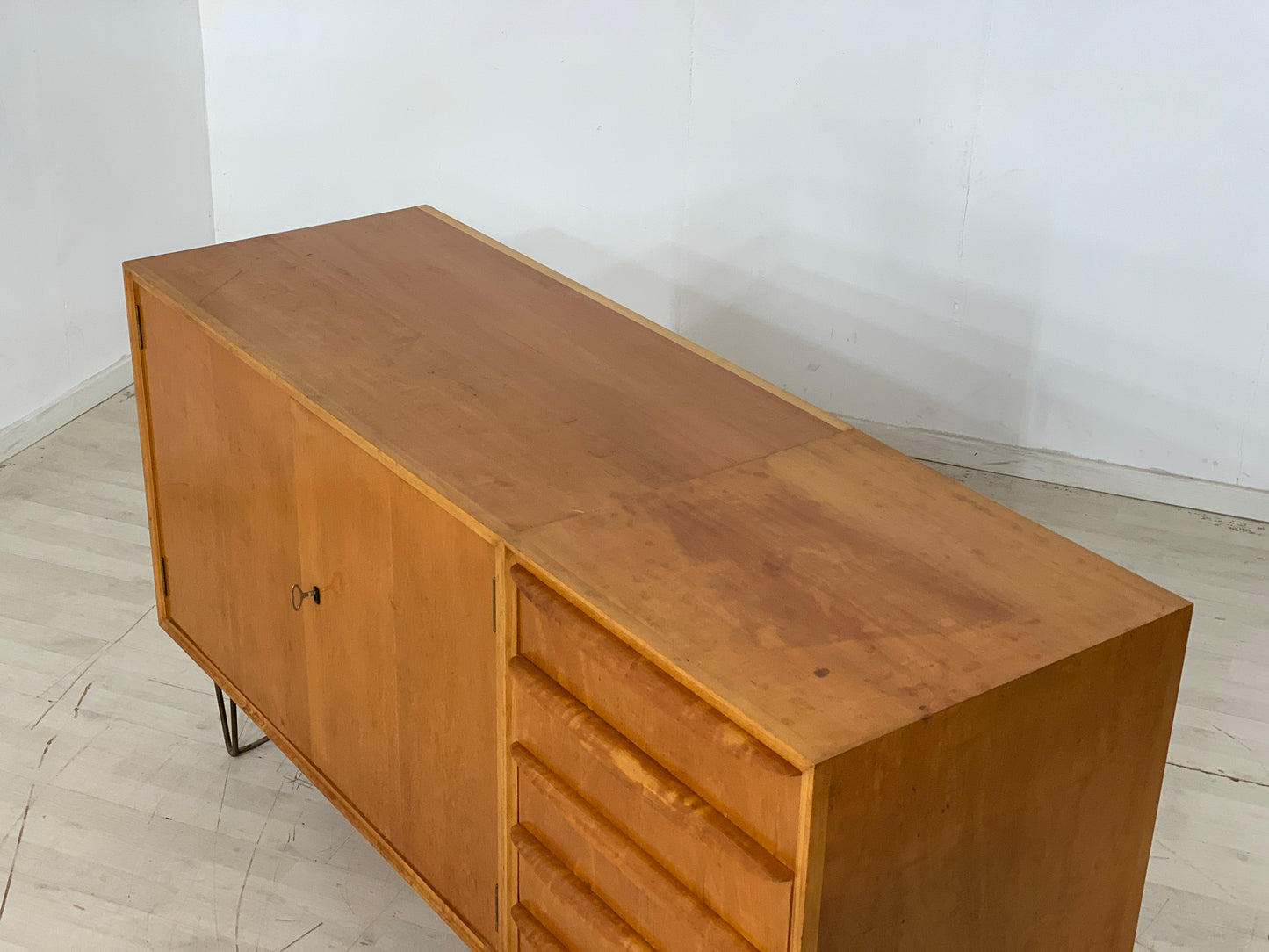 Mid Century Sideboard Schrank Kommode Vintage