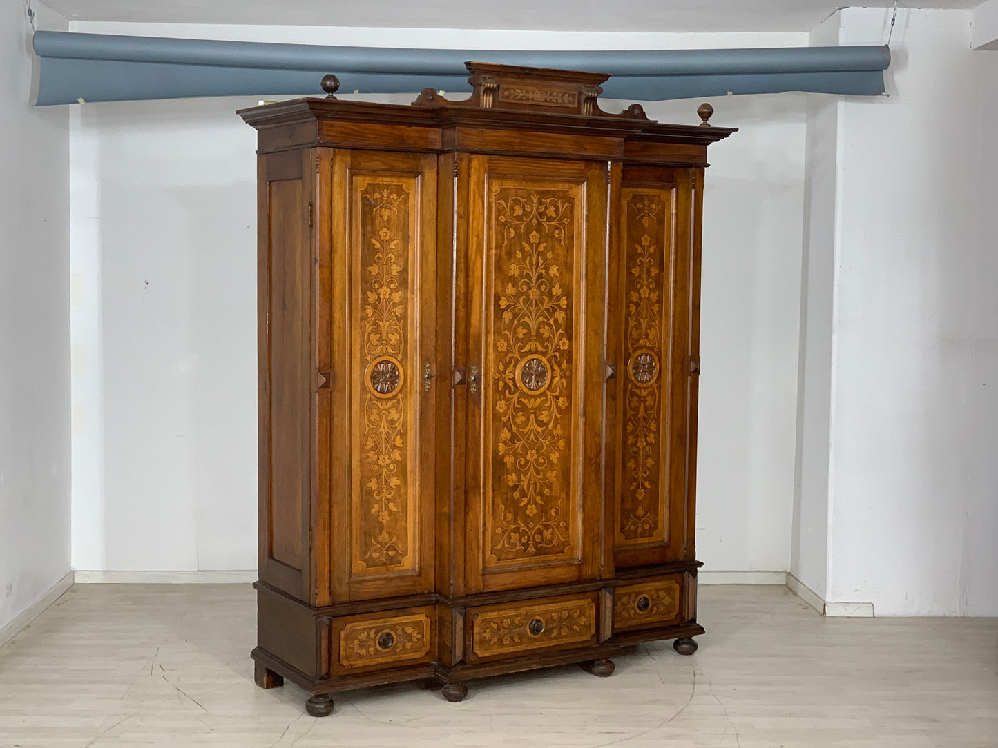 Gründerzeit Kleiderschrank Schrank Wardrobe um 1880