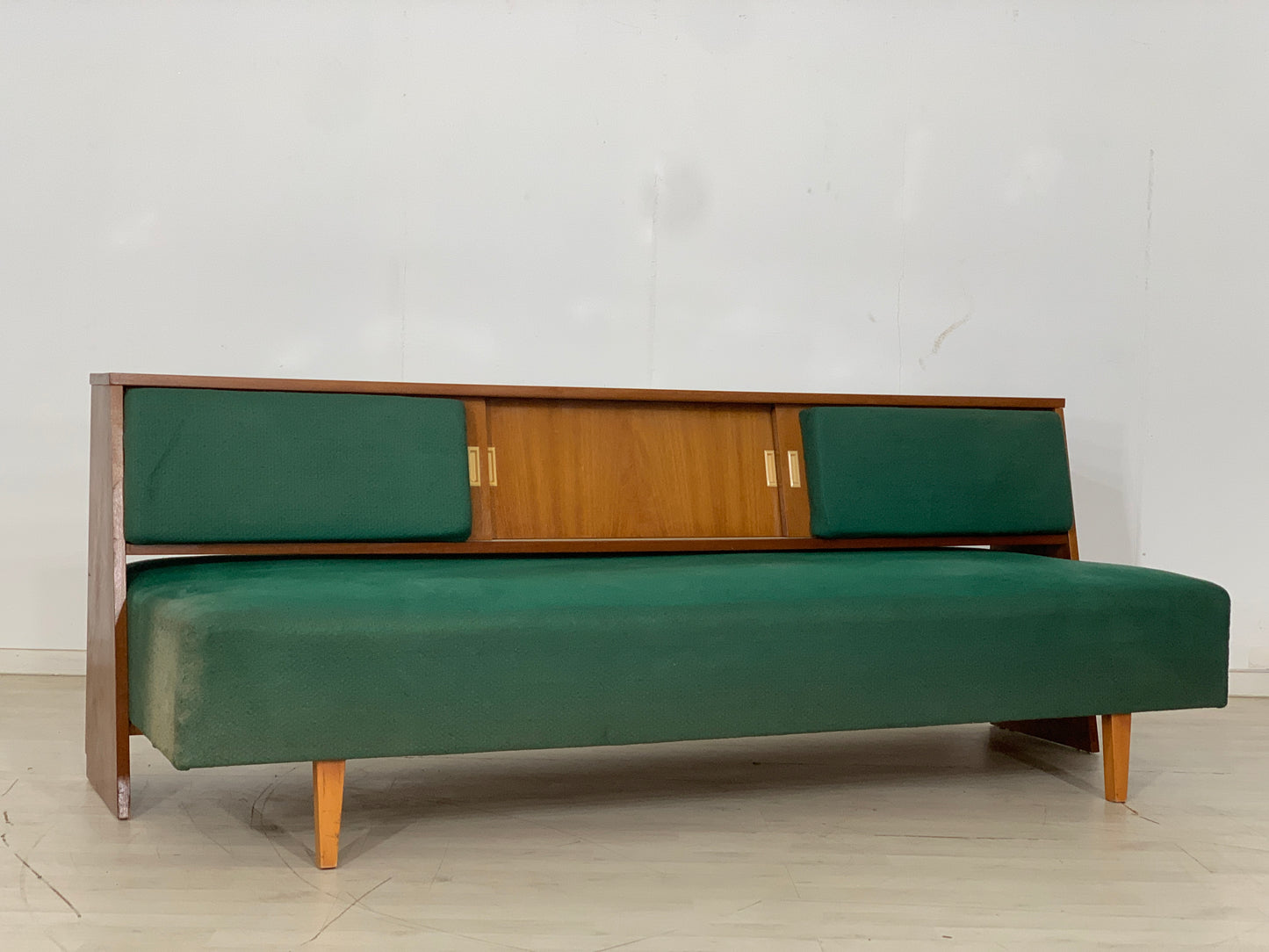 Danish Teak Sofa Couch Deybed Vintage