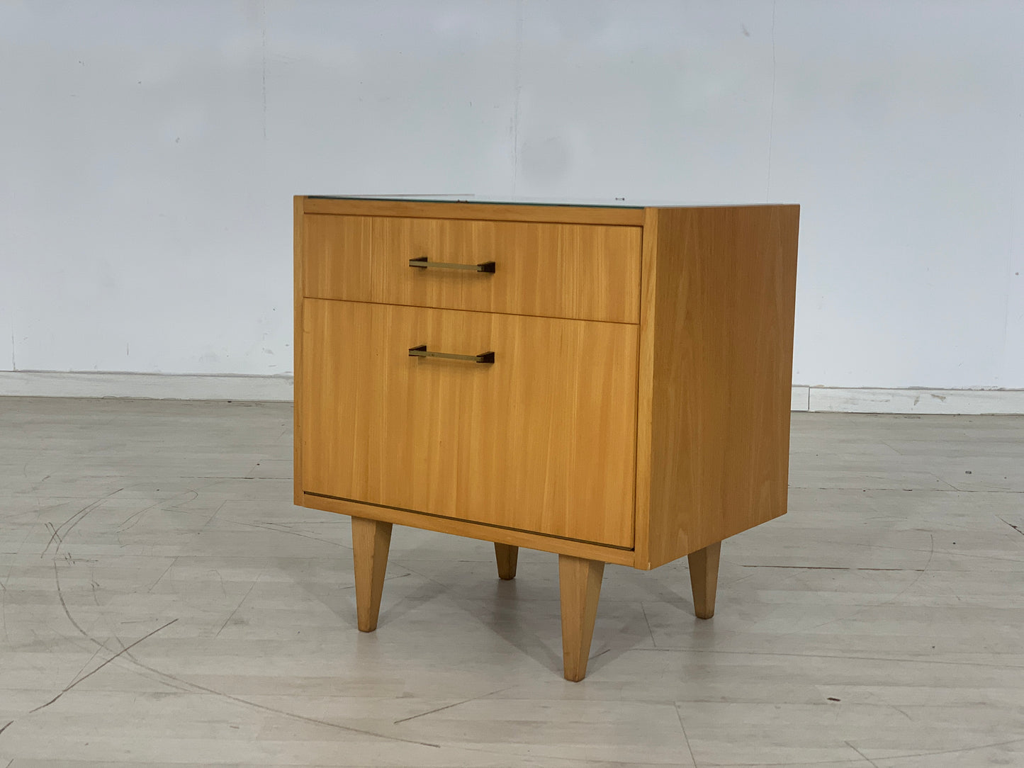 Mid Century Nachttisch Nachtschrank Kommode Vintage