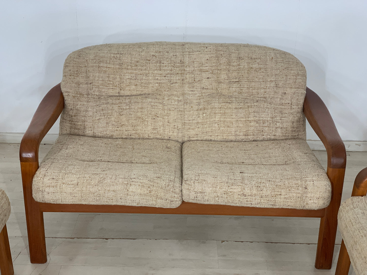 Danish Teak Sofa Couch Sessel Sofagarnitur Vintage