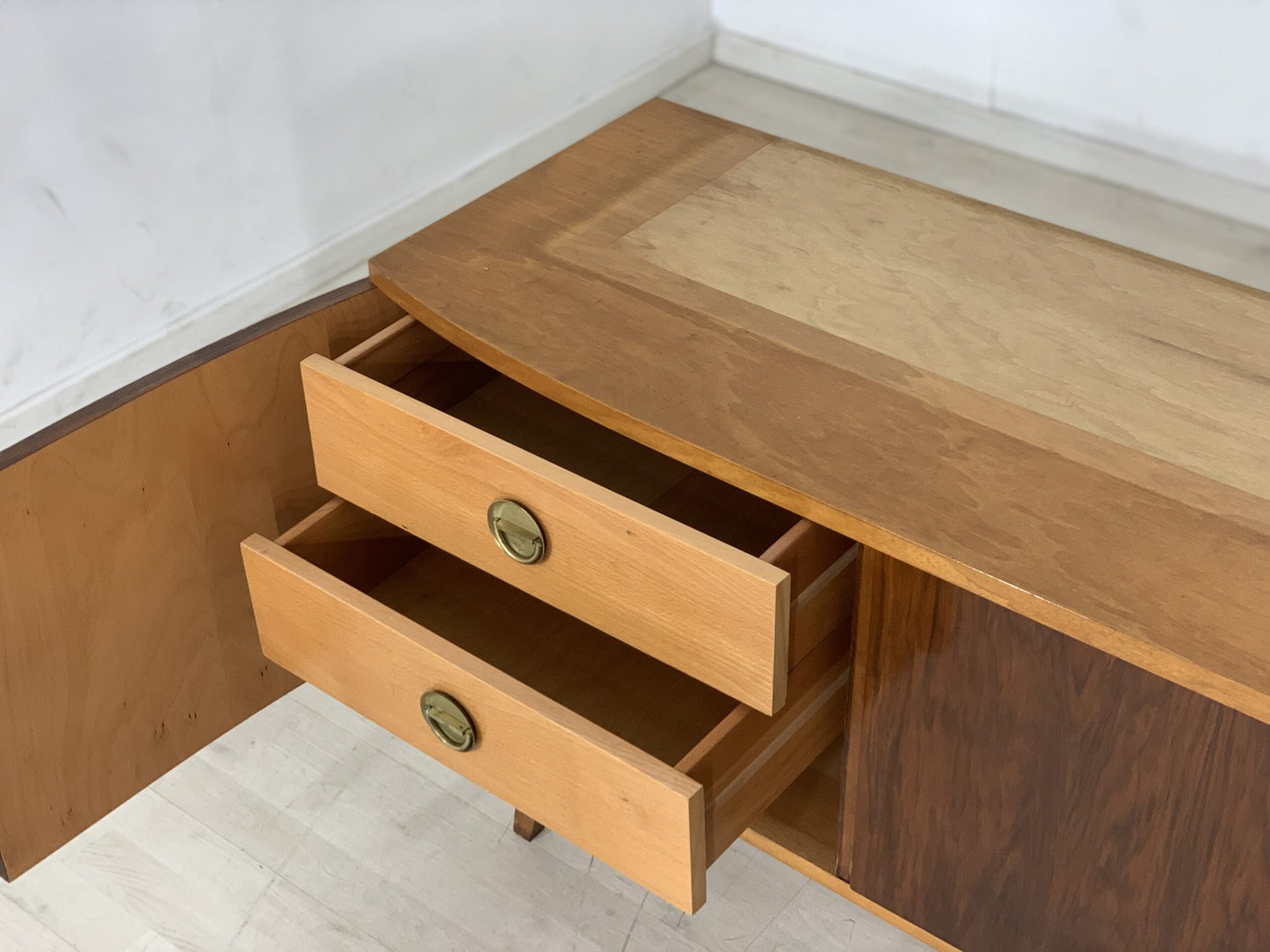 60ER JAHRE ANRICHTE SIDEBOARD KOMMODE SCHRANK WOHNZIMMERSCHRANK VINTAGE