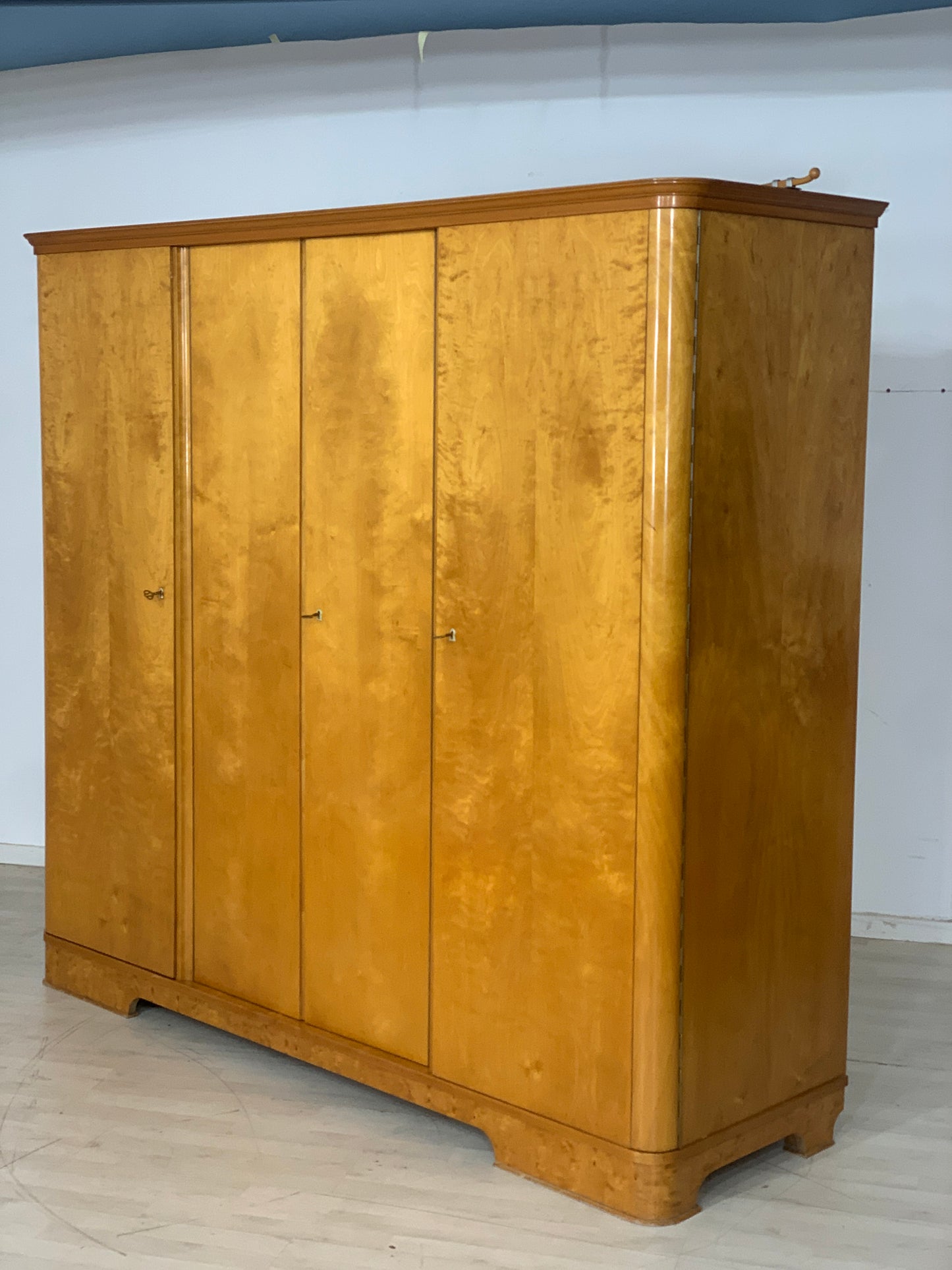 Mid Century Kleiderschrank Schrank Wardrobe Vintage