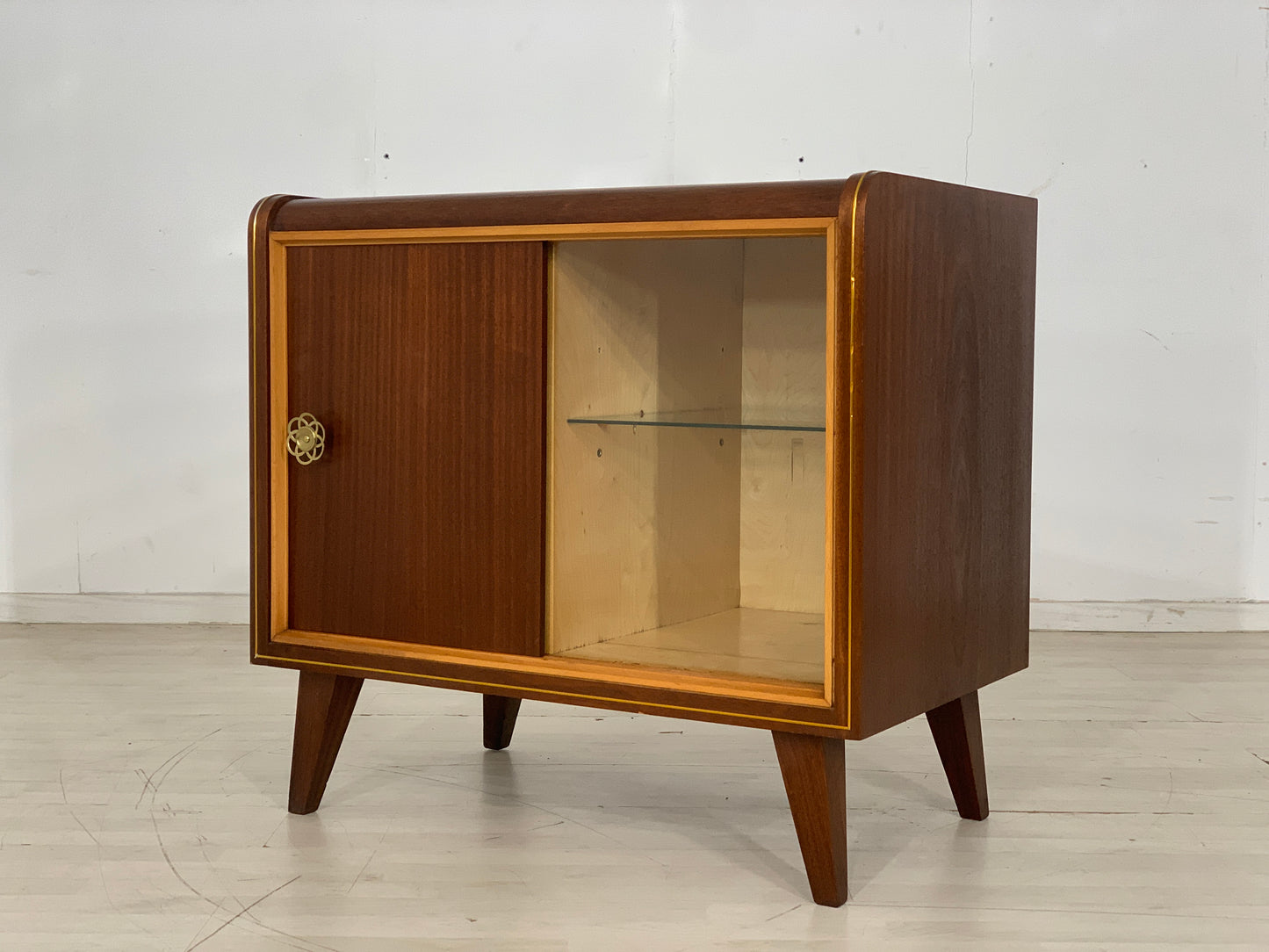 Mid Century Barschrank Schrank Kommode Vintage