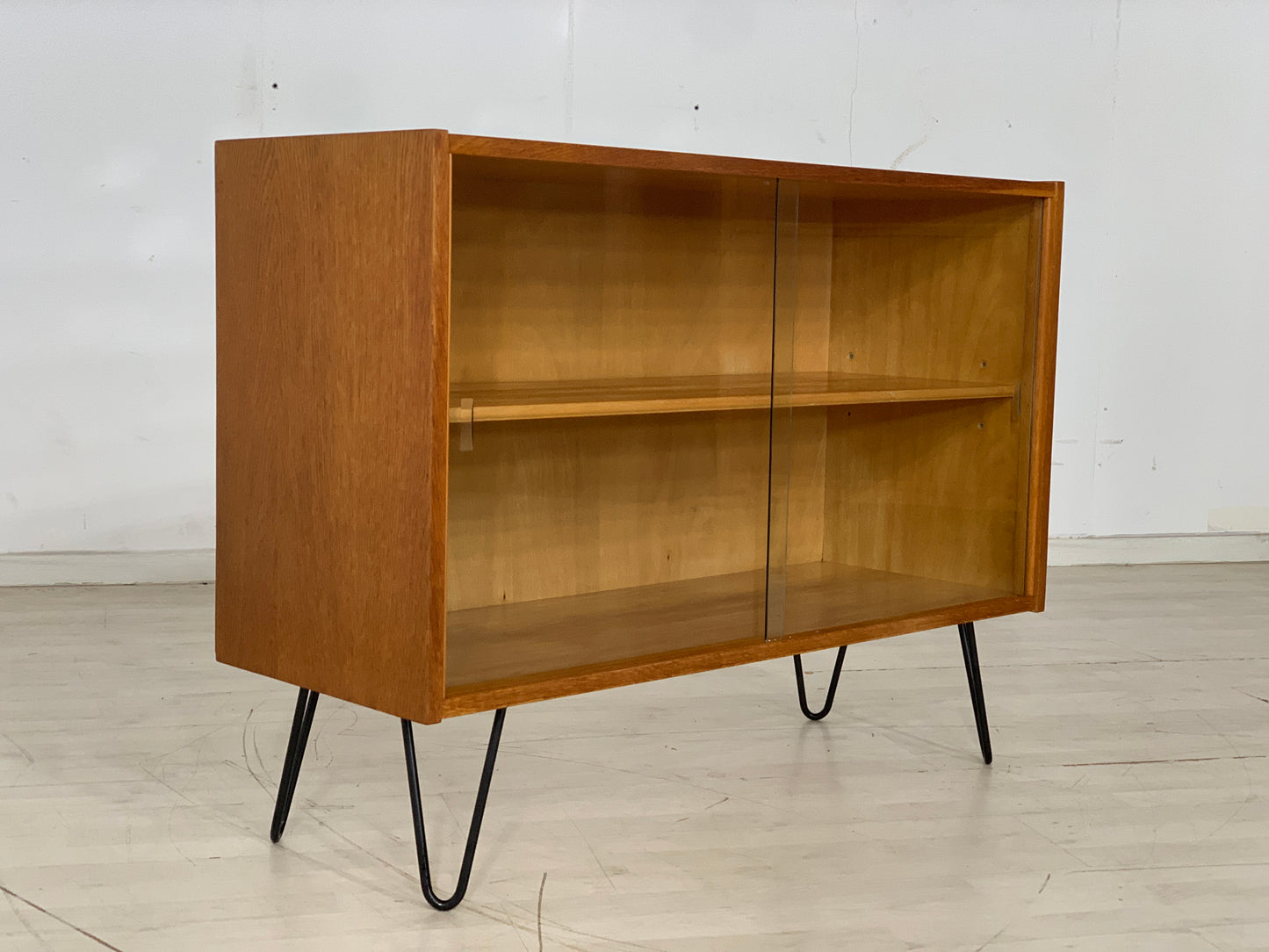 Mid Century Kommode Sideboard Vitrine Vintage