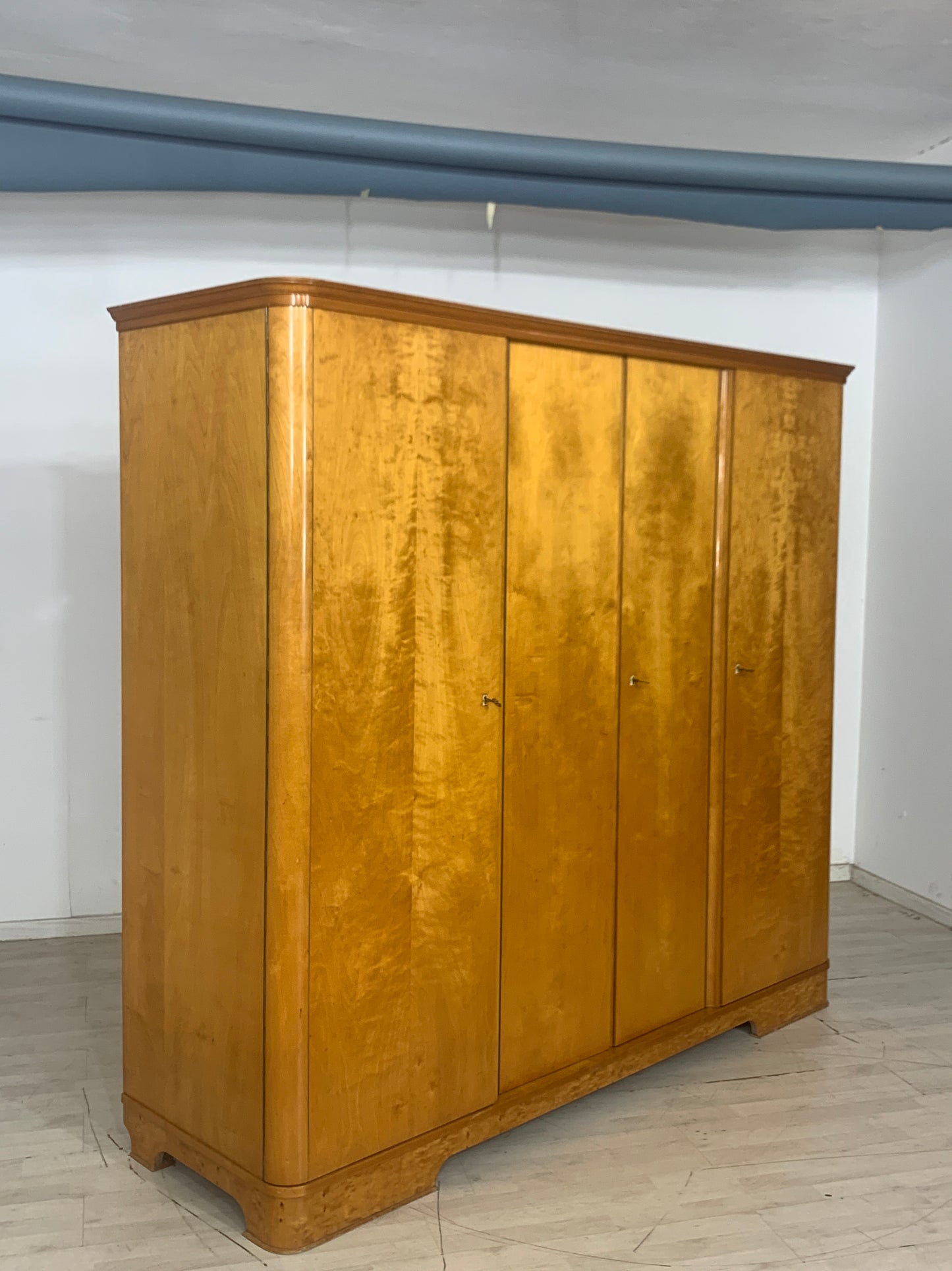 Mid Century Kleiderschrank Schrank Wardrobe Vintage