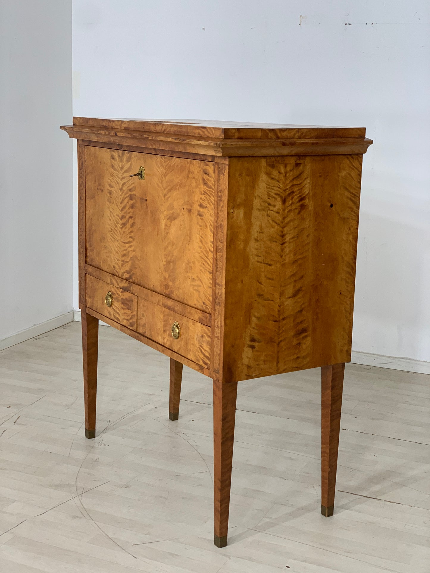 Biedermeier Sekretär Schrank Schreibschrank Kommode um 1830