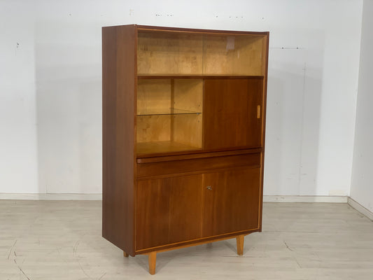 Mid Century Highboard Schrank Wohnzimmerschrank Vintage