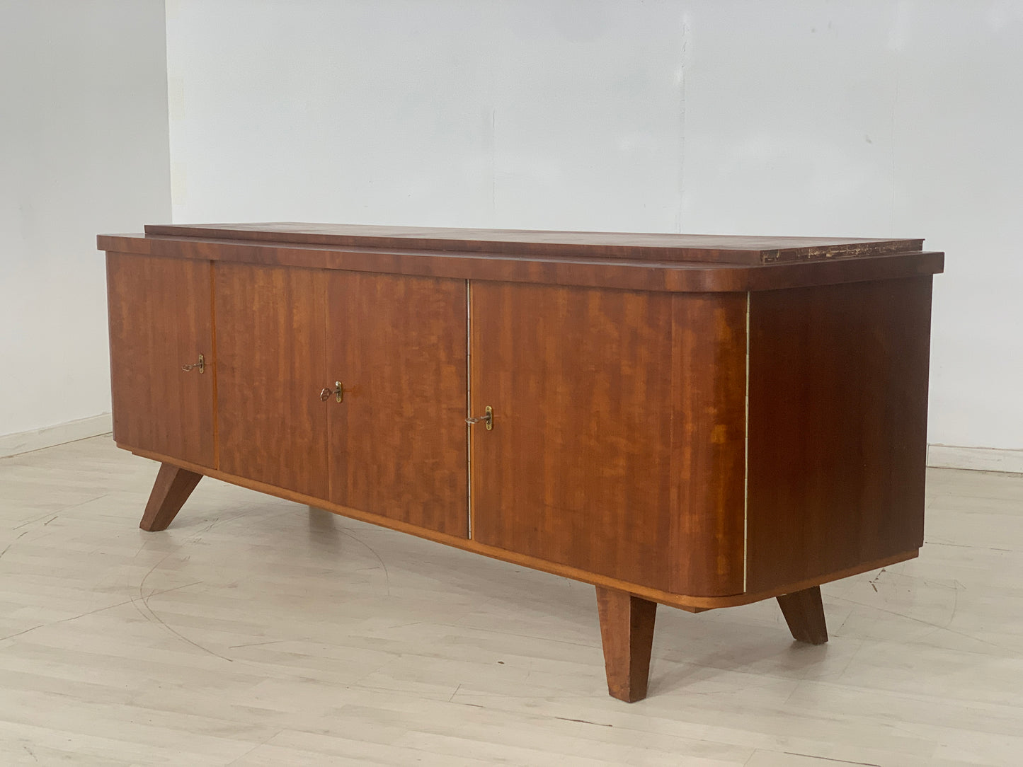 Mid Century Sideboard Schrank Kommode Vintage