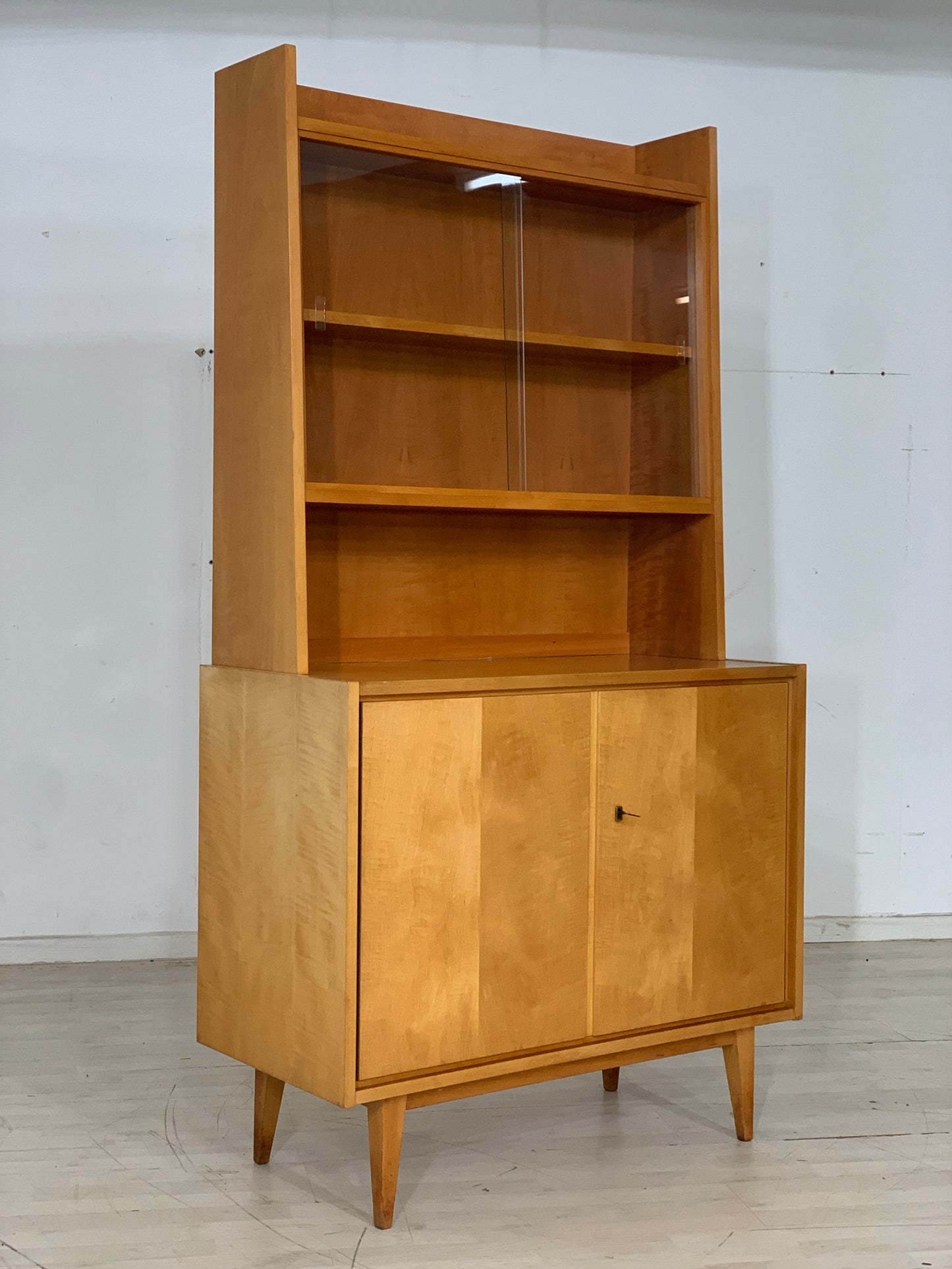 Mid Century Highboard Schrank Vitrine Vintage