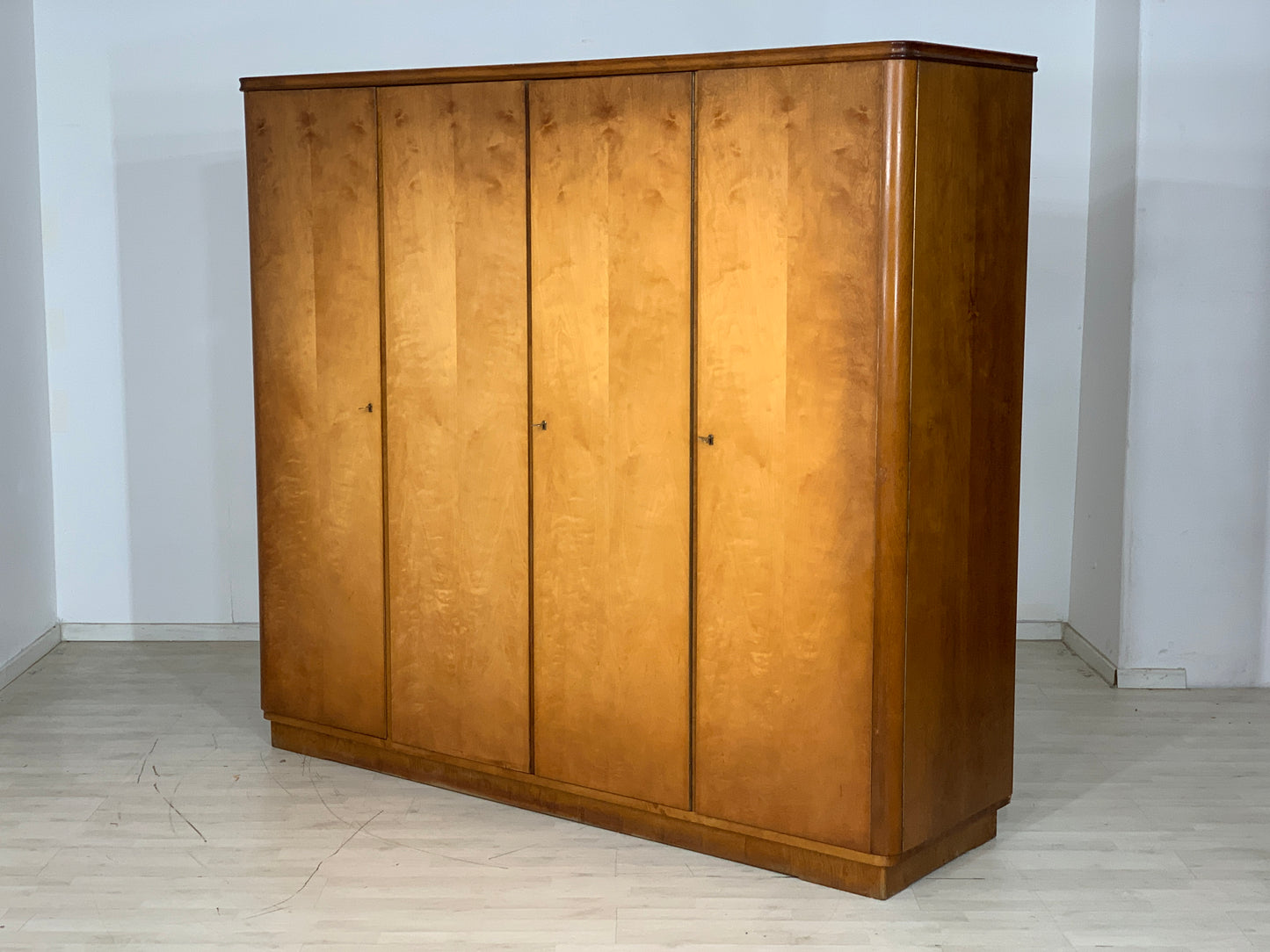 Mid Century Kleiderschrank Schrank Wardrobe Vintage