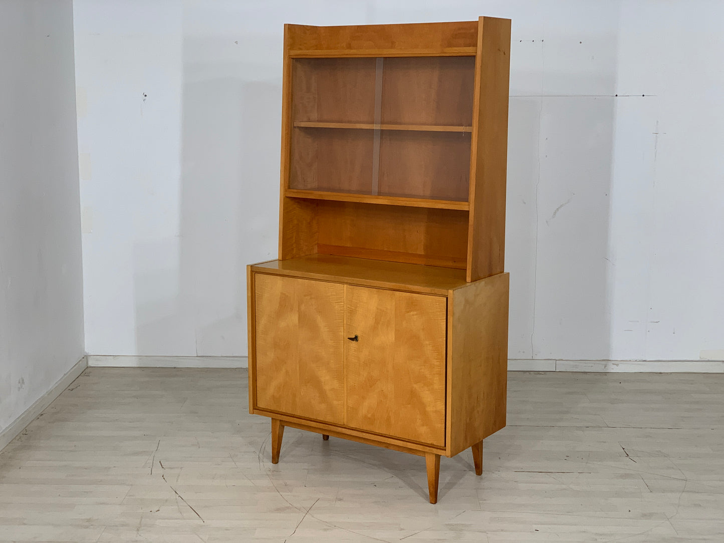 Mid Century Highboard Schrank Vitrine Vintage