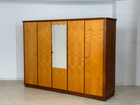 Mid Century Kleiderschrank Schrank Wardrobe Vintage