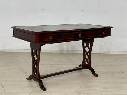 Mahagoni Schreibtisch Tisch Desk Vintage