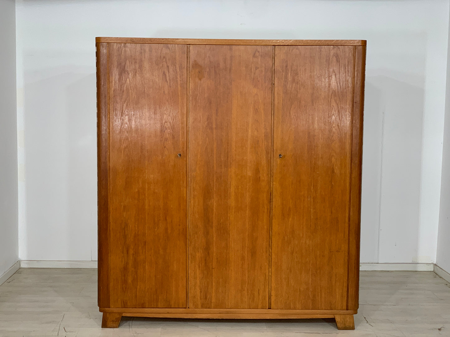 Mid Century Kleiderschrank Schrank Wardrobe Vintage